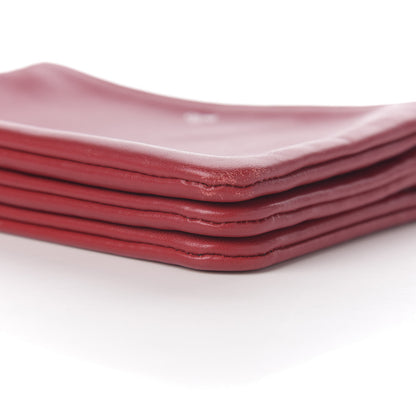 Celine Lambskin Small Trio Crossbody Bag Red 12 of 13