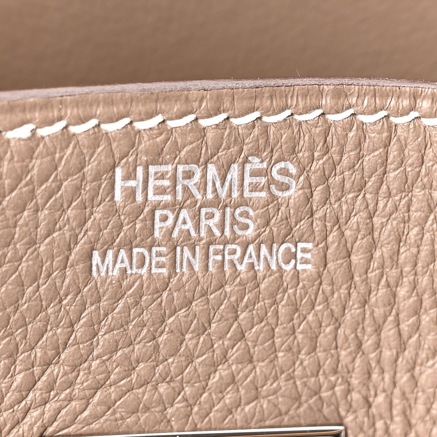 Hermes Togo Birkin 35 Etoupe 6 of 10
