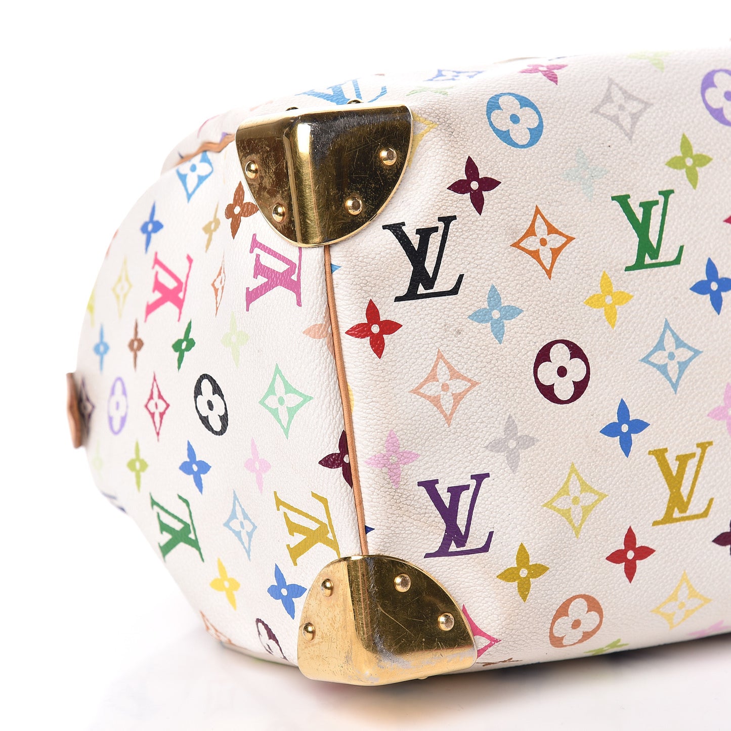Monogram Multicolor Speedy 30 White