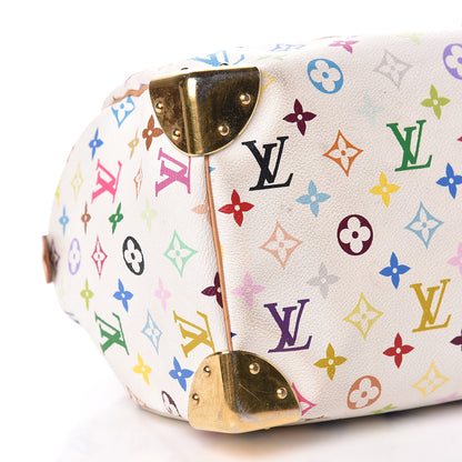 Louis Vuitton Monogram Multicolor Speedy 30 White 22 of 27