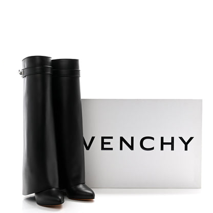 Givenchy Calfskin Shark Lock Pant Boots 38.5 Black 10 of 10