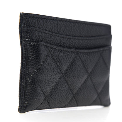 Chanel Caviar Quilted Card Holder Black 2 of 7