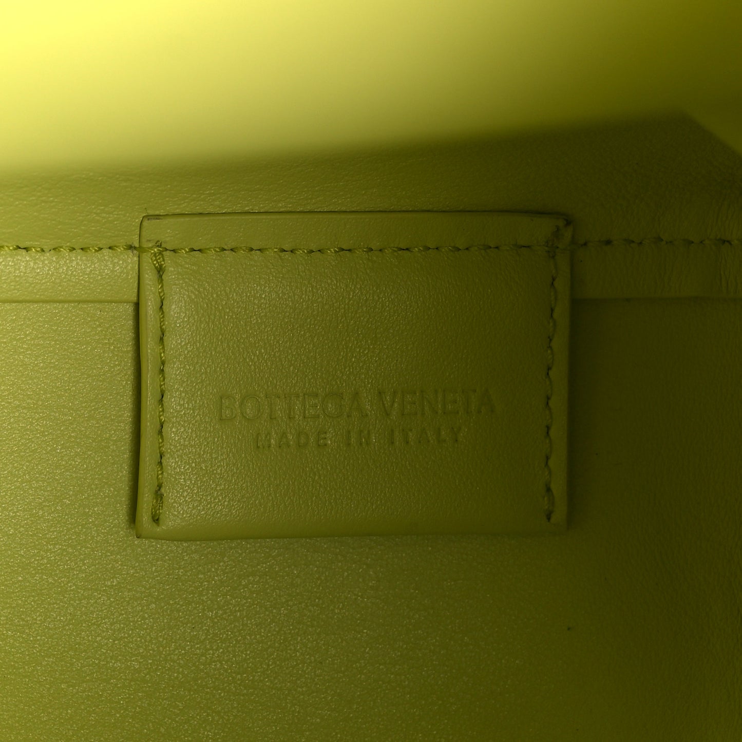 Calfskin Medium The Point Triangle Bag Seagrass