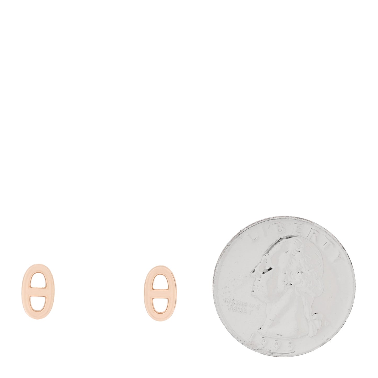 18K Rose Gold TPM Farandole Stud Earrings