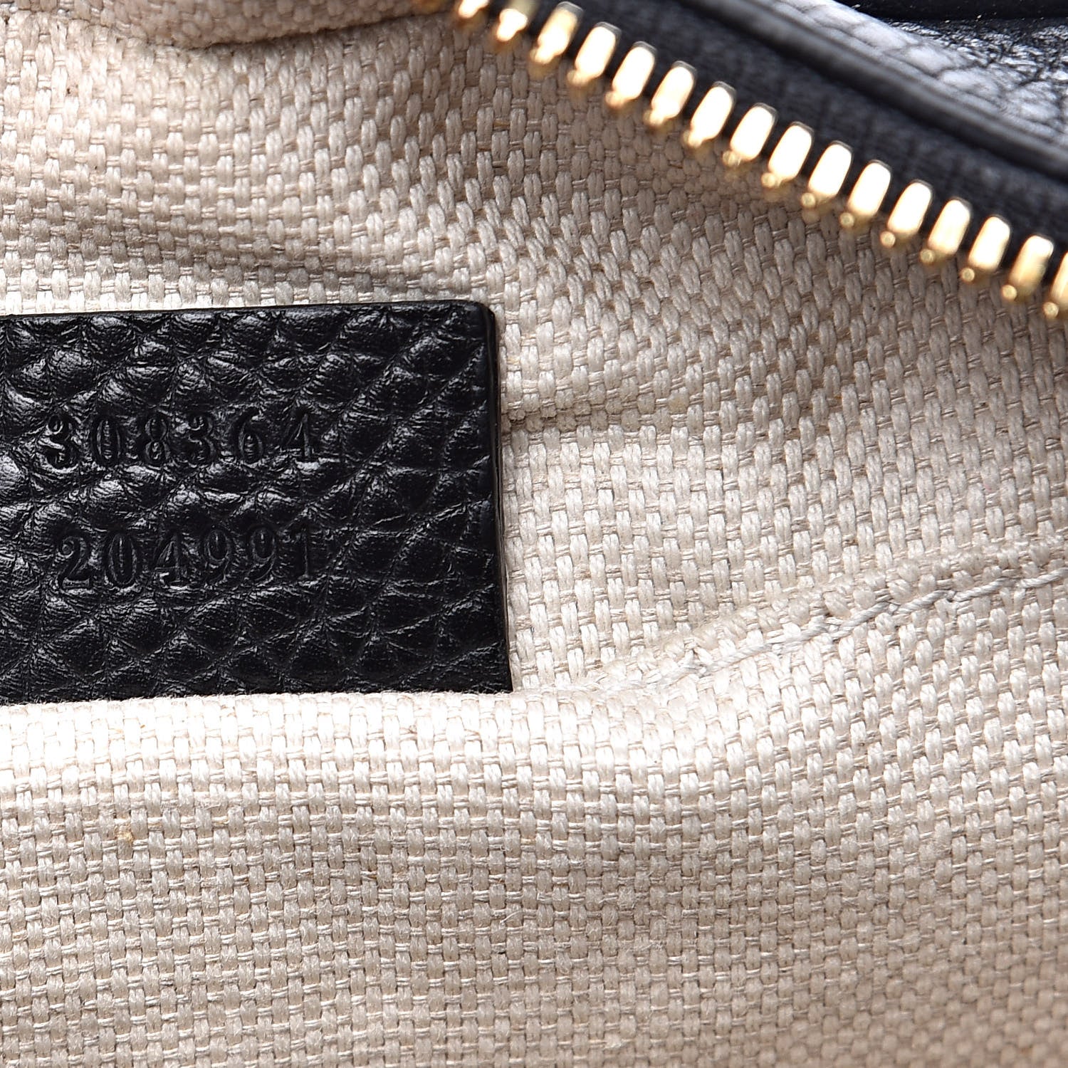 Gucci Pebbled Calfskin Small Soho Disco Bag Black 7 of 12