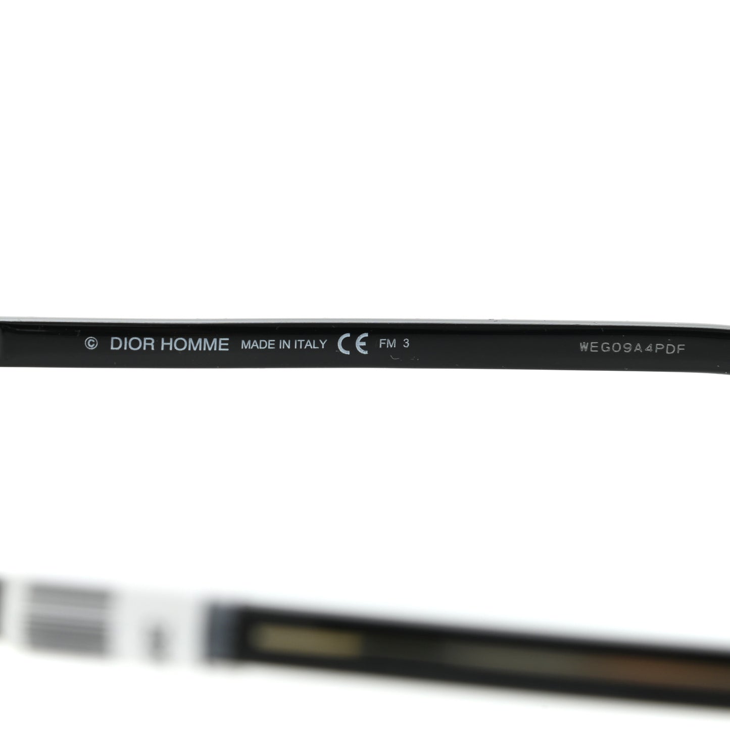 HOMME Black Tie Sunglasses Black