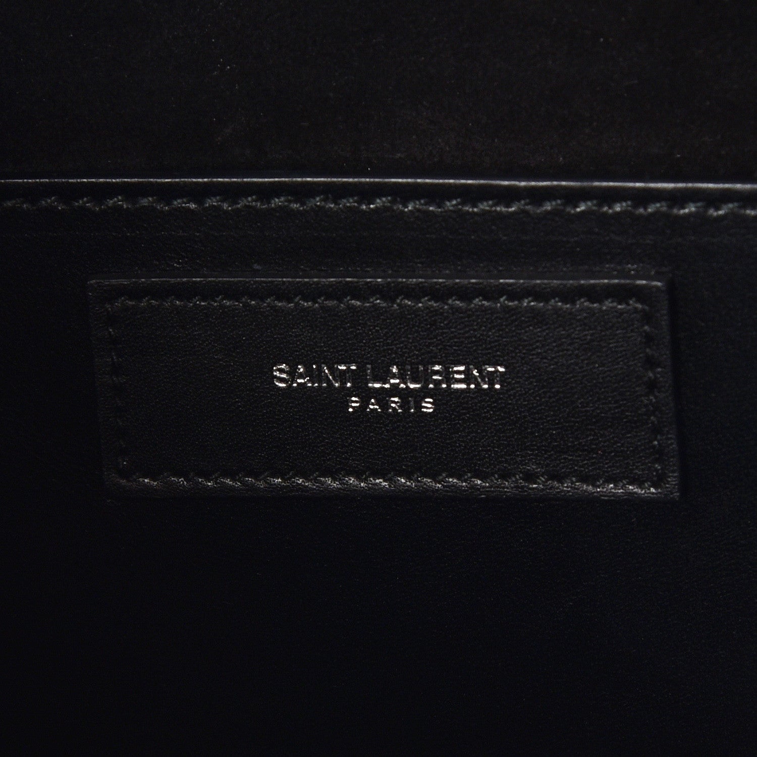 Saint Laurent Calf Hair Leather Snow Leopard Medium Betty White Black 8 of 9