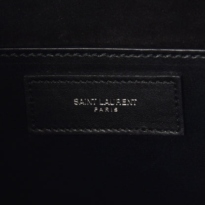 Saint Laurent Calf Hair Leather Snow Leopard Medium Betty White Black 8 of 9