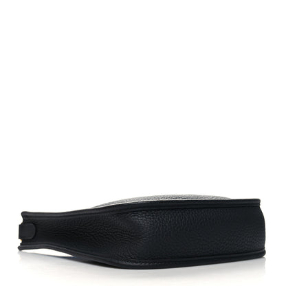 Hermes Taurillon Clemence Evelyne TPM Black 4 of 10