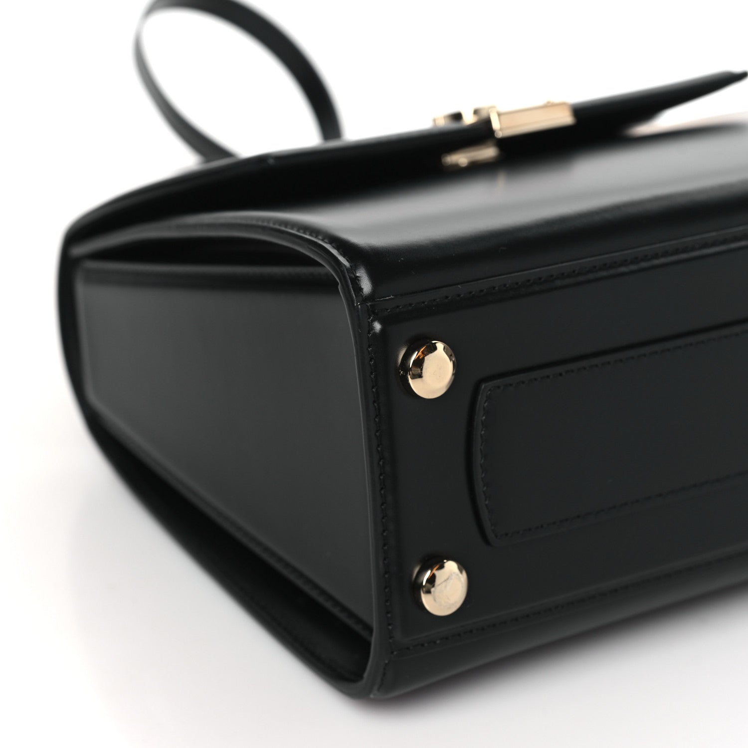 Salvatore Ferragamo Smooth Calfskin Medium Boxyz Black 8 of 9