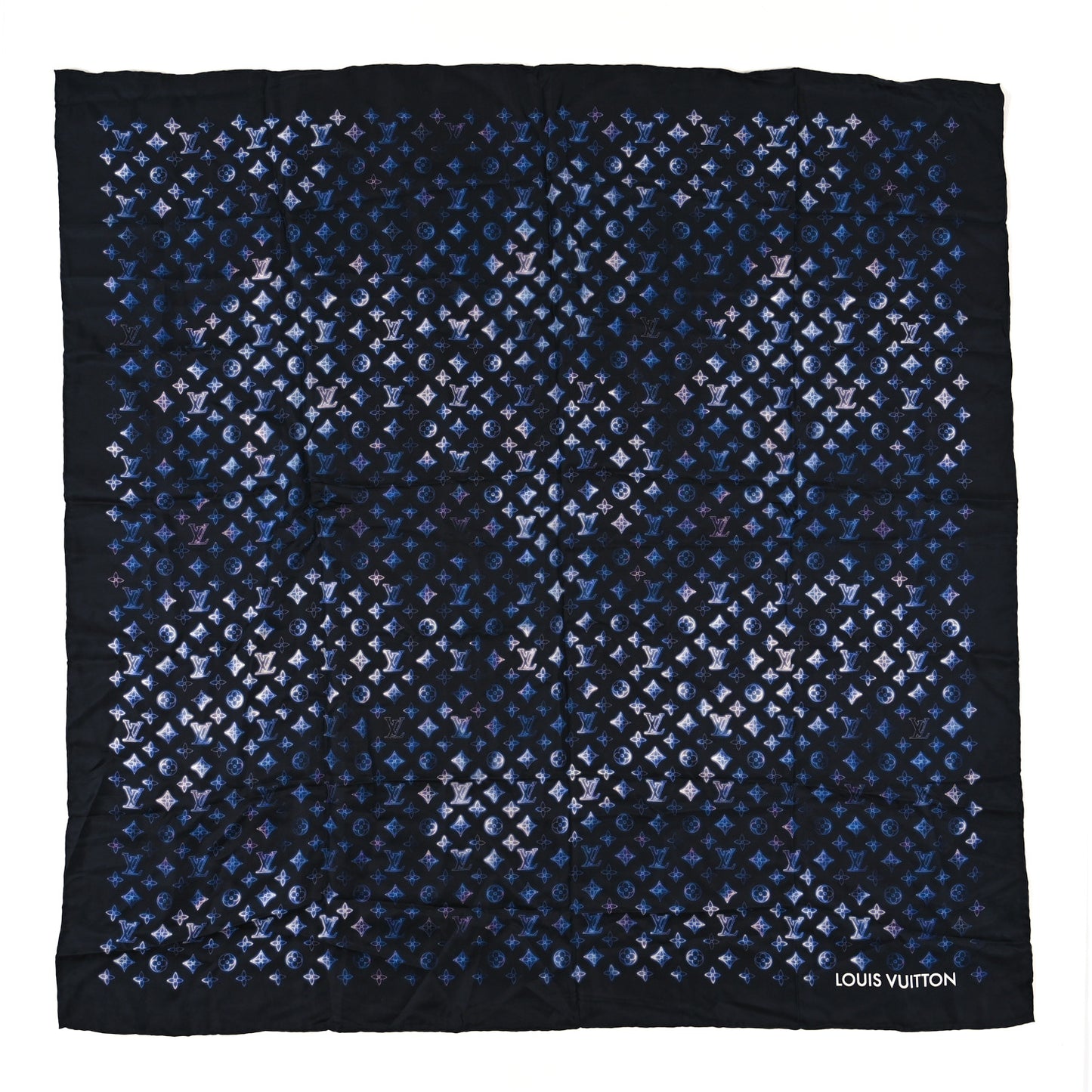 Monogram Flight Mode Bandana Blue