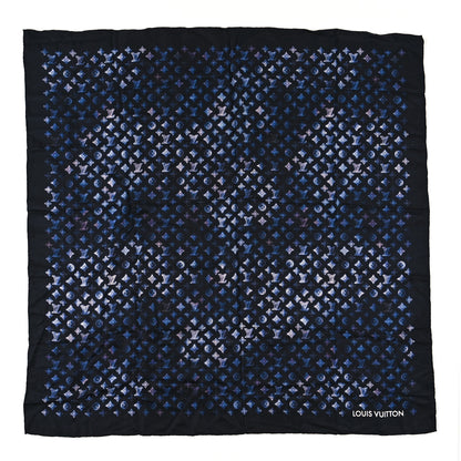 Louis Vuitton Monogram Flight Mode Bandana Blue 1 of 4