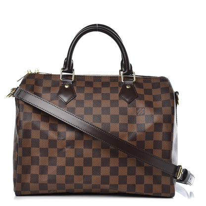 Louis Vuitton Damier Ebene Speedy Bandouliere 30 1 of 8