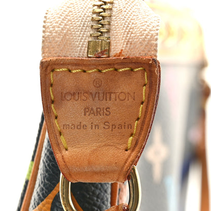 Louis Vuitton Monogram Multicolor Pochette Accessories Black 6 of 9