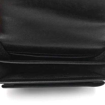 Saint Laurent Calfskin Medium Monogram Sunset Black 5 of 10