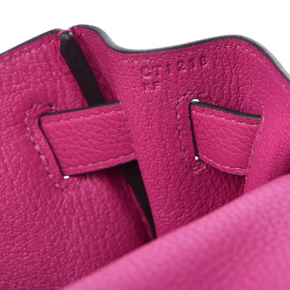 Hermes Togo Kelly Retourne 28 Rose Pourpre 9 of 12