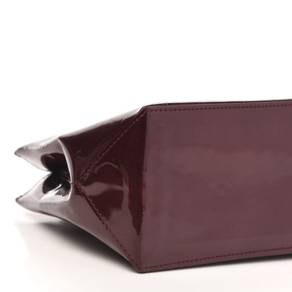 Louis Vuitton Vernis Wilshire PM Rouge Fauviste 8 of 9