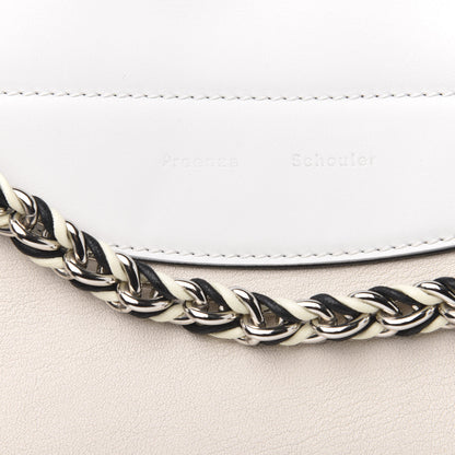 Proenza Schouler Lambskin Calfskin PS11 Soft Classic Shoulder Bag Optic White Clay 9 of 9