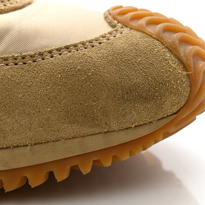 Loewe Nylon Suede Flow Runner Sneakers 38 Gold Black 10 of 10
