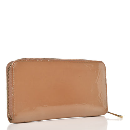 Louis Vuitton Vernis Zippy Wallet Noisette 3 of 14