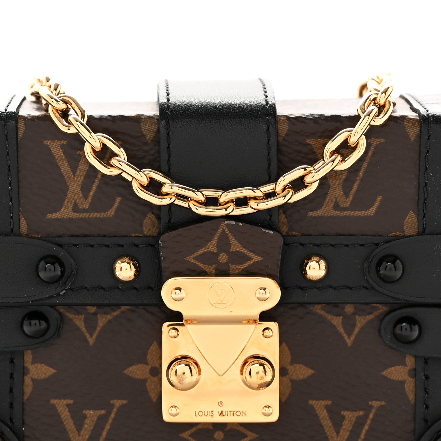 Louis Vuitton Monogram Essential Trunk NM Black 7 of 10