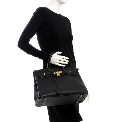 Hermes Togo Birkin 35 Black 2 of 26