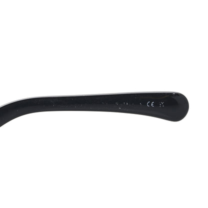 Chanel Metal Calfskin Round Chain Sunglasses 4265-Q Black 6 of 7
