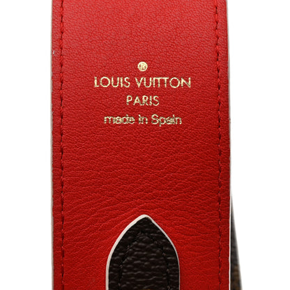 Louis Vuitton Monogram Bandouliere Shoulder Strap Red 4 of 5