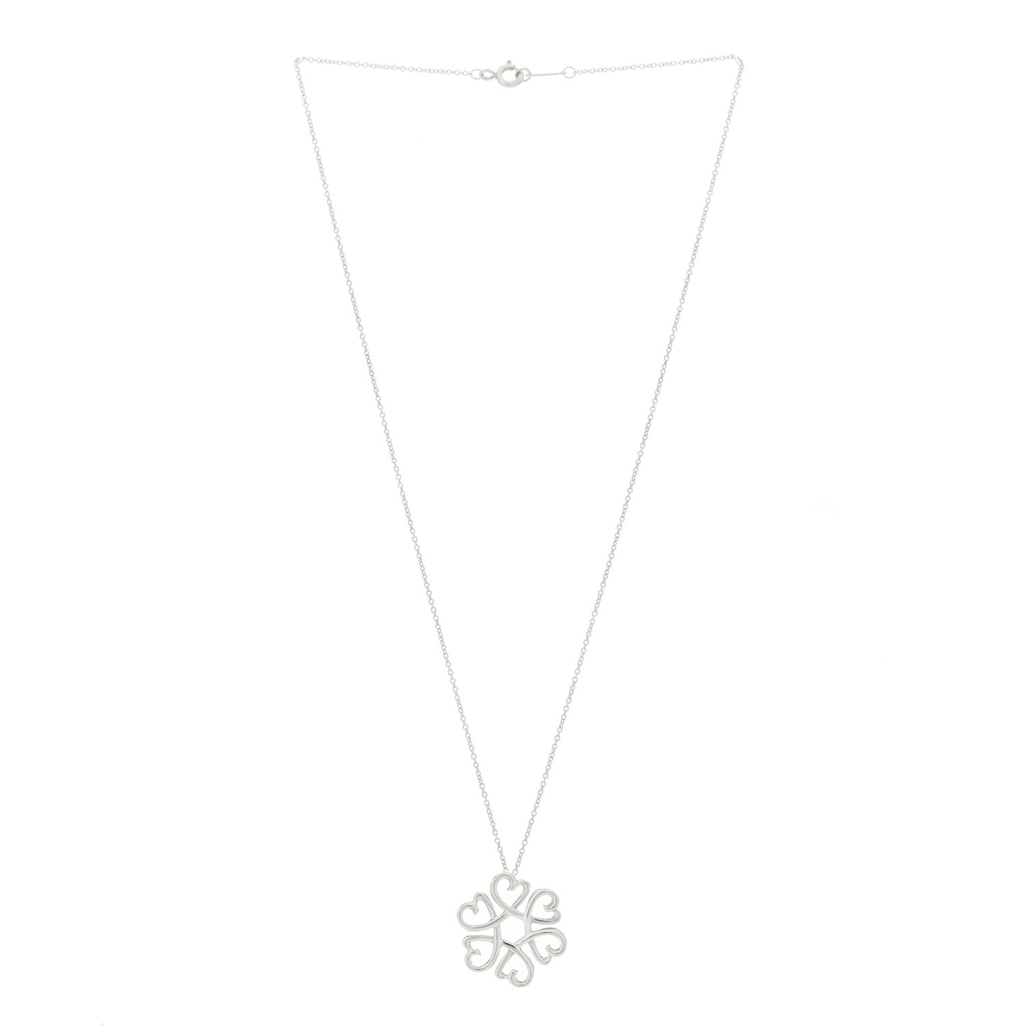 Sterling Silver Paloma Picasso Loving Hearts Pendant Necklace