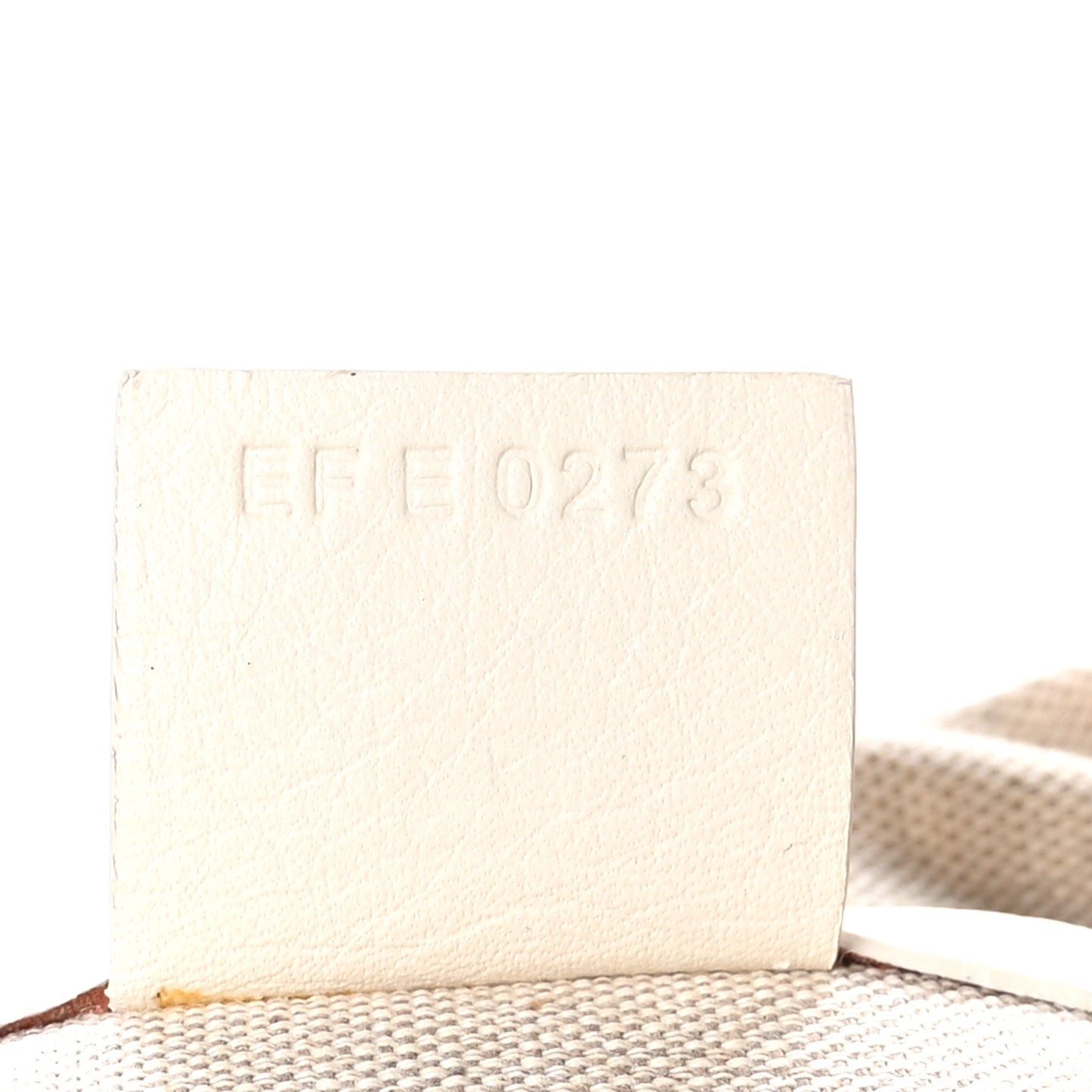 Tumbled Calfskin Medium Voyou Bag Ivory