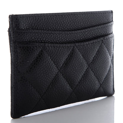 Chanel Caviar Quilted Card Holder Black 3 of 9