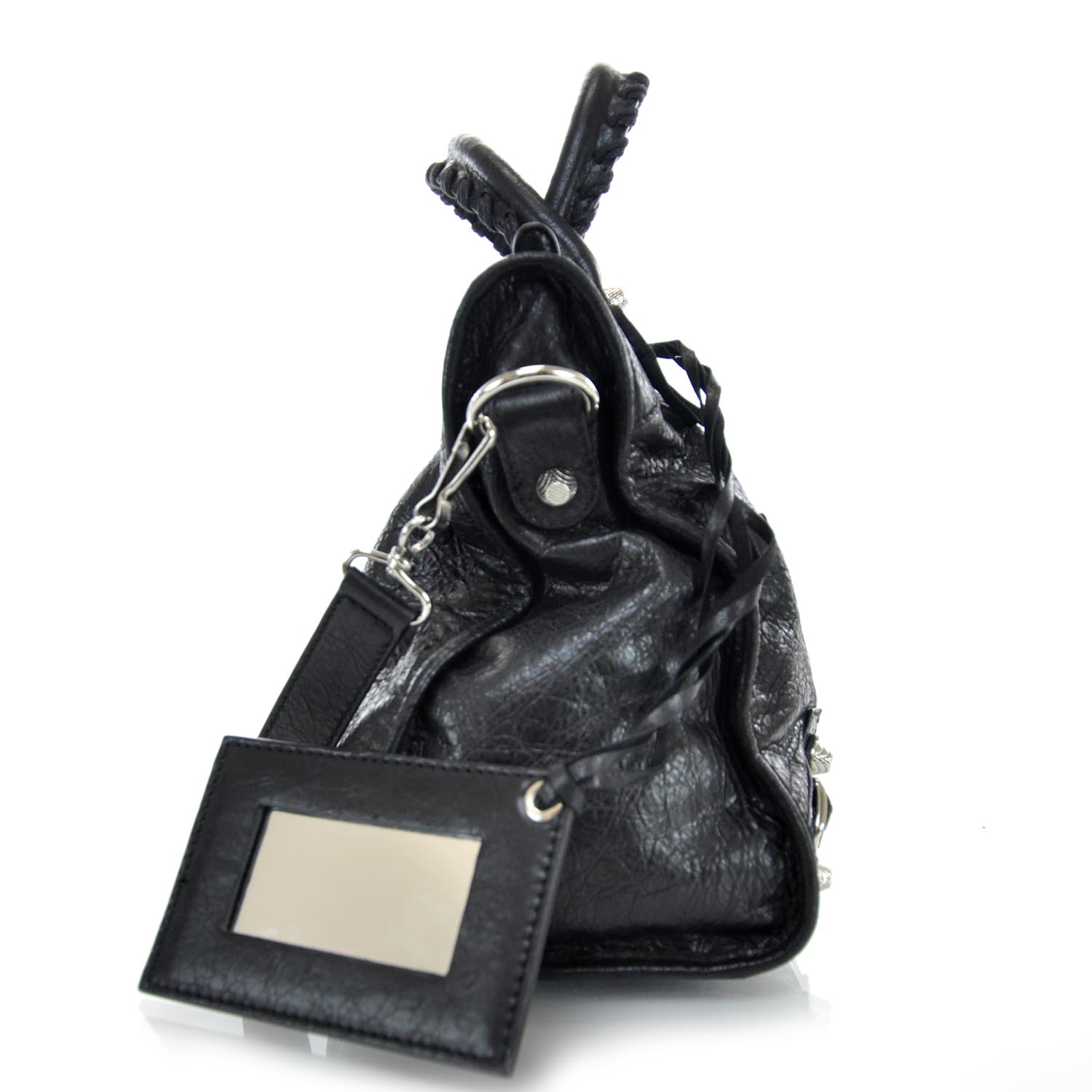 Balenciaga Agneau Giant 12 Nickel City Black 6 of 10
