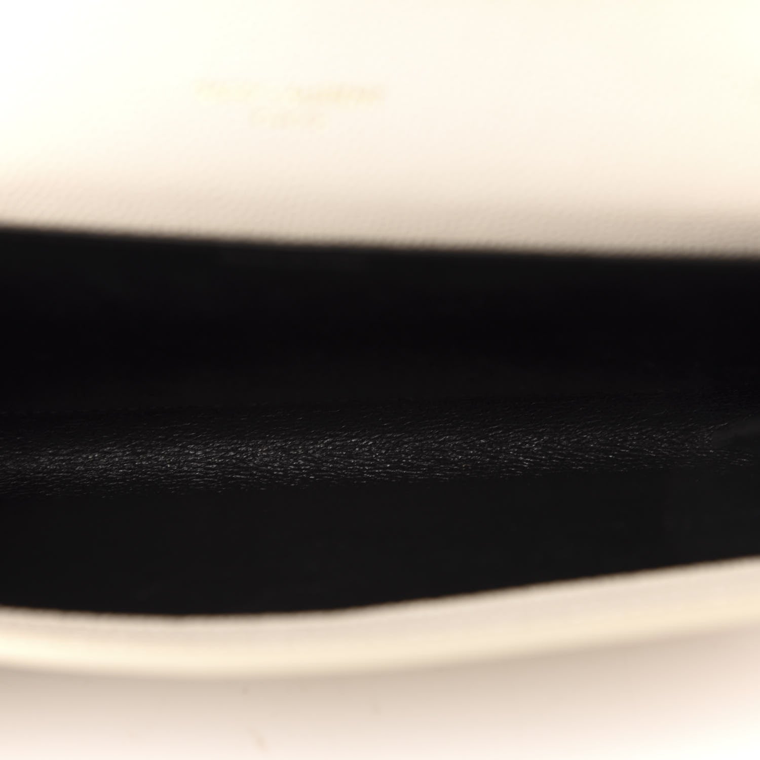 Saint Laurent Grain De Poudre Monogram Uptown Chain Wallet Dark Latte 8 of 15
