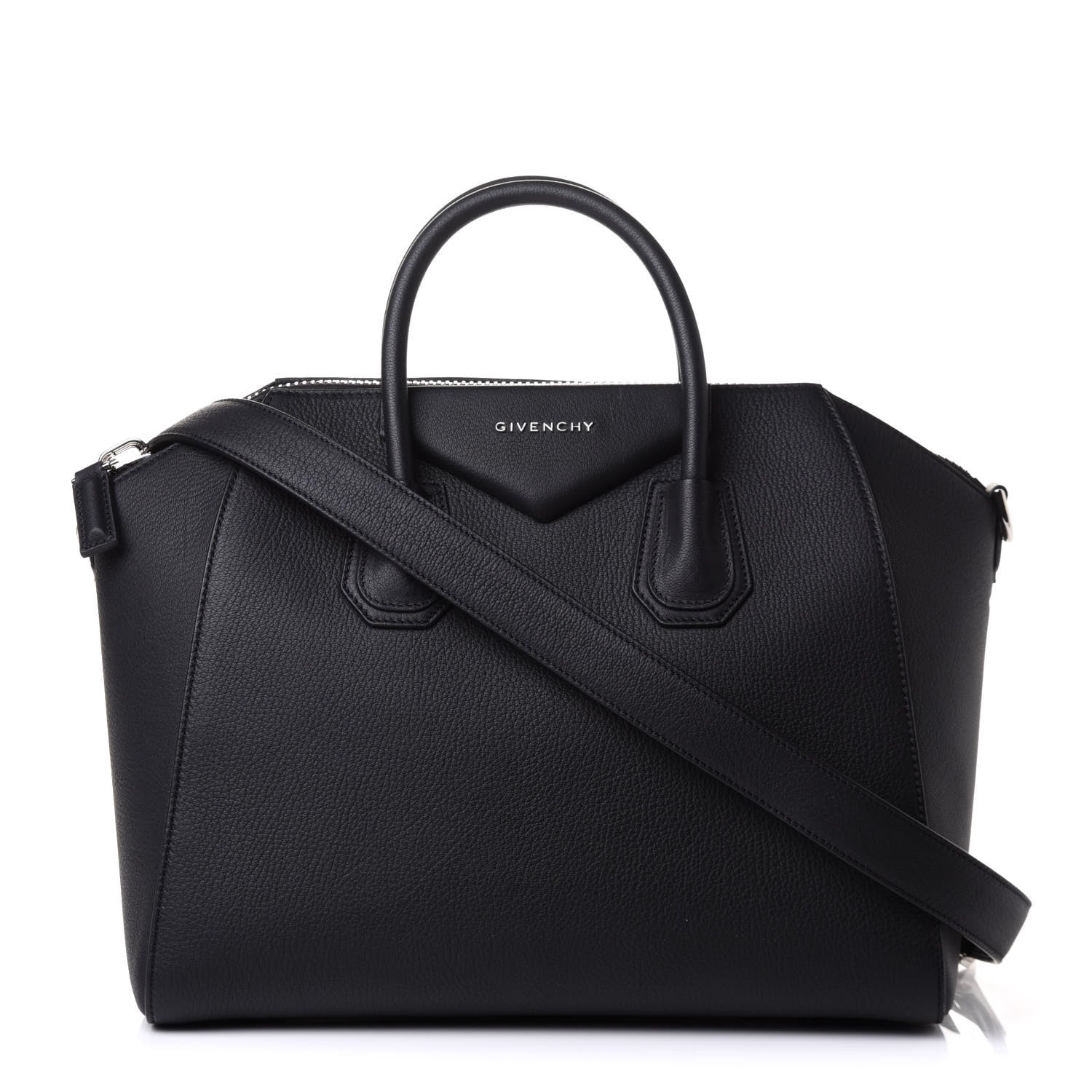 Givenchy Sugar Goatskin Medium Antigona Black 1 of 10