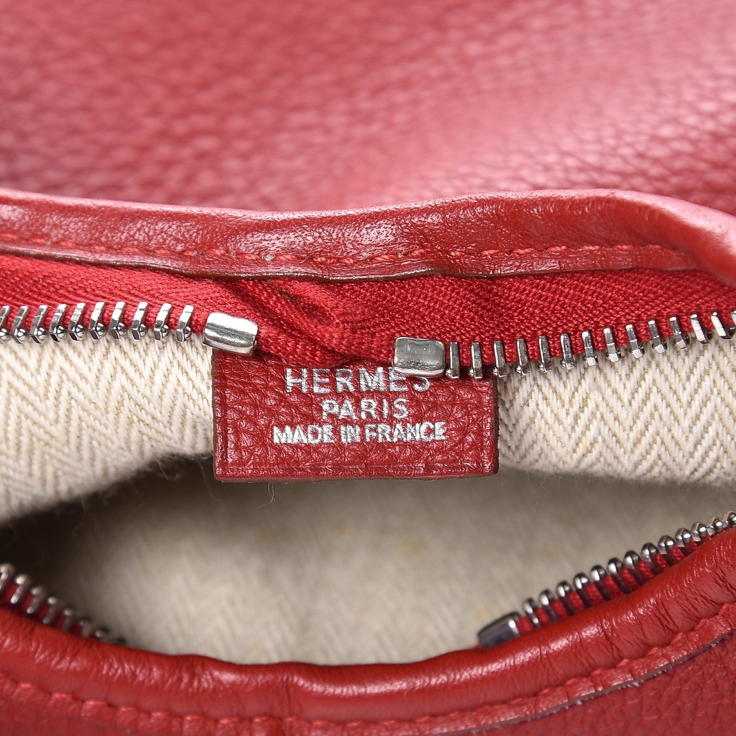 Hermes Togo Massai PM Rouge Vif 6 of 9