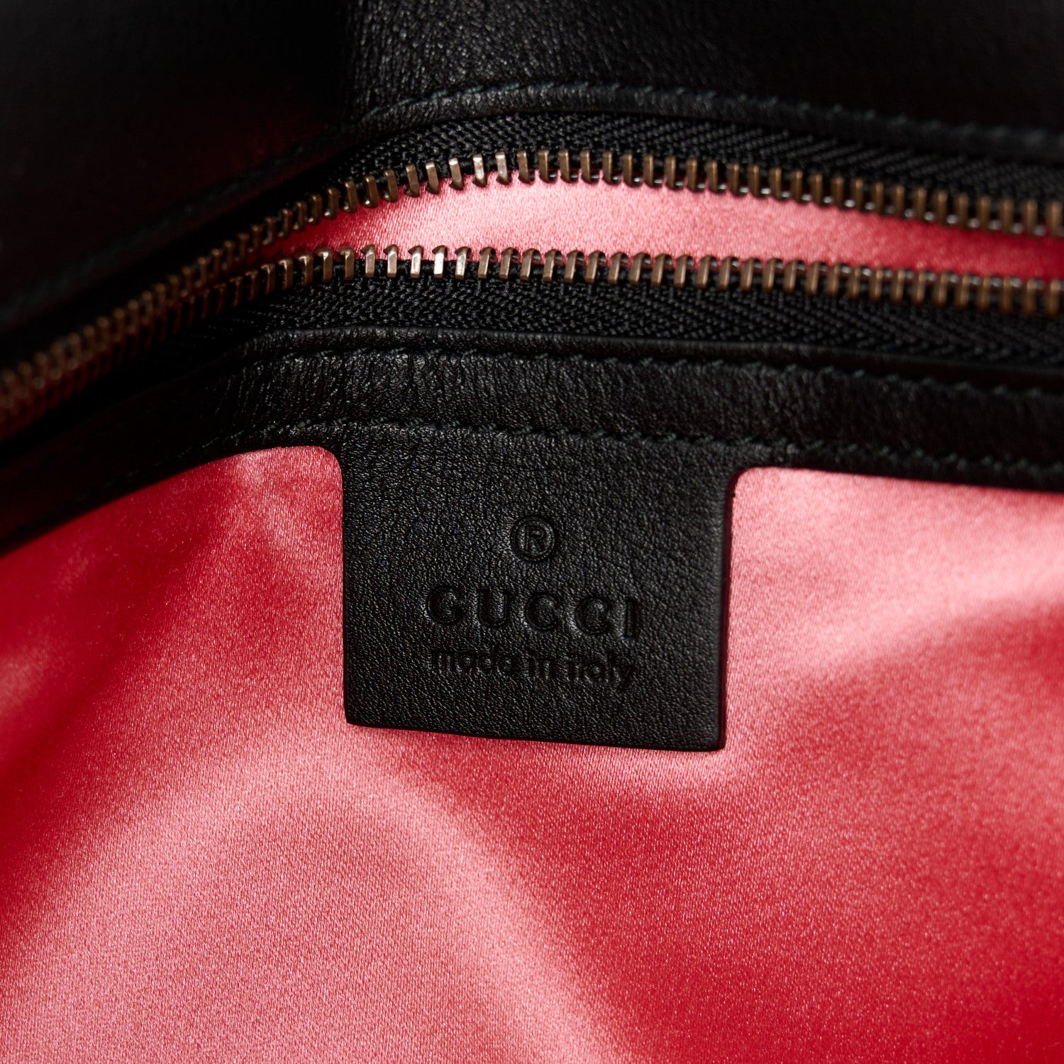 Gucci Velvet Matelasse Loved Embroidered Medium GG Marmont Shoulder Bag Black 6 of 11