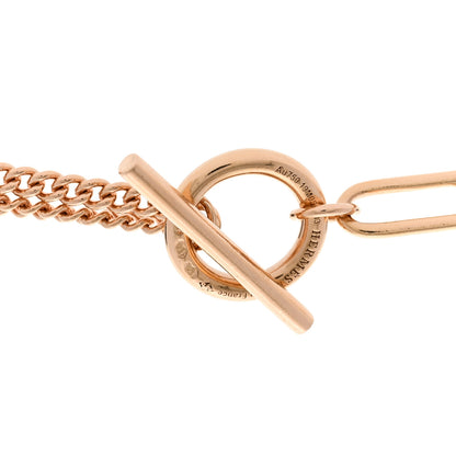 Hermes 18K Rose Gold Echappee Extra Long Necklace 4 of 6
