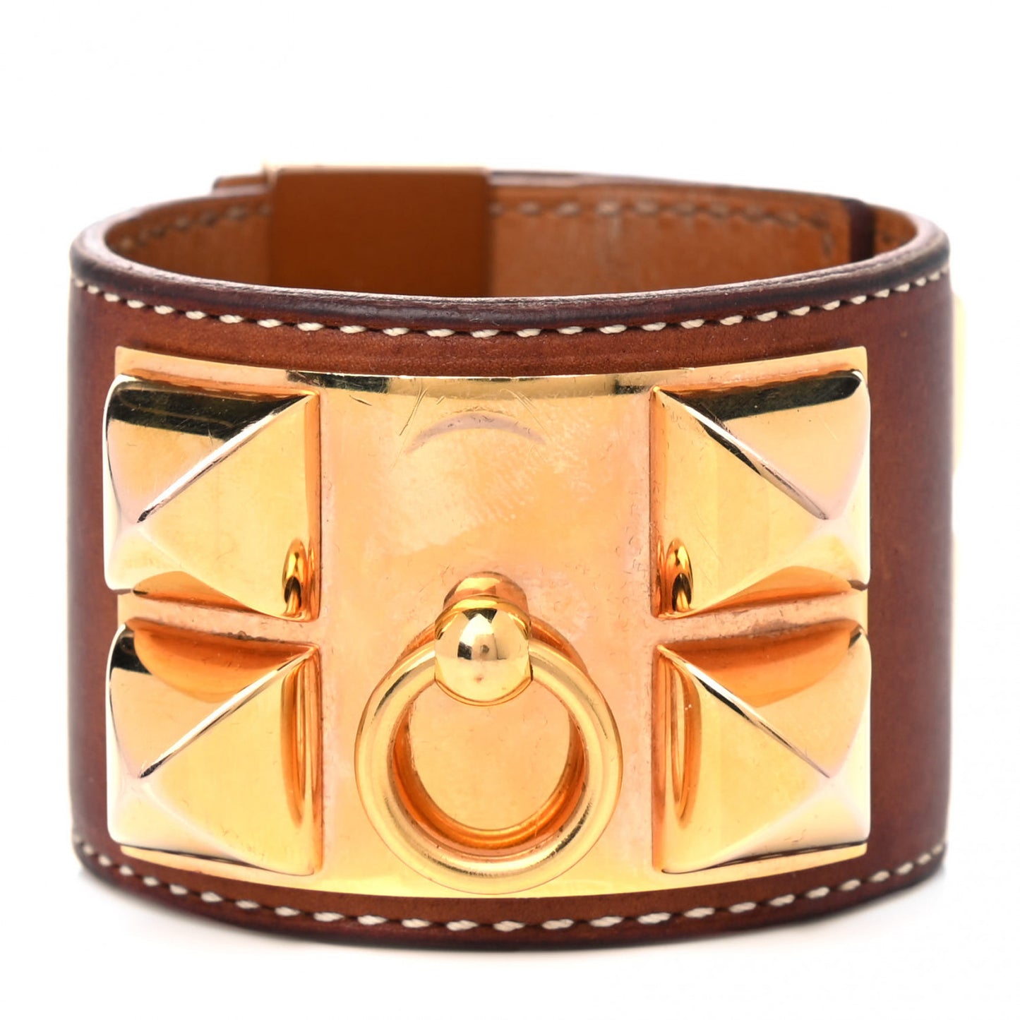 Barenia Collier de Chien CDC Bracelet XS Fauve