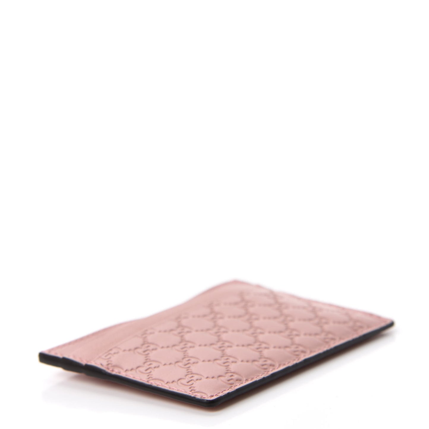 Microguccissima Card Holder Soft Pink