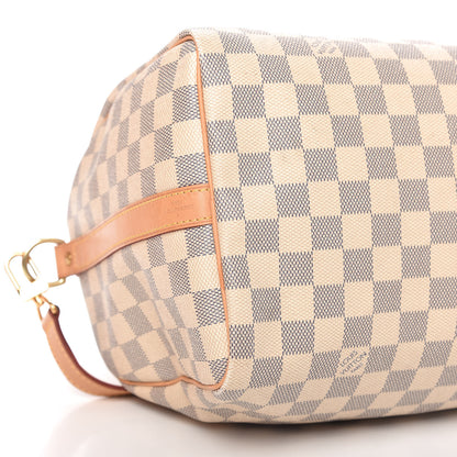 Louis Vuitton Damier Azur Speedy Bandouliere 30 6 of 11