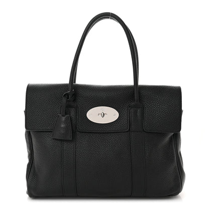 Mulberry Small Classic Grain Bayswater Black 1 of 10
