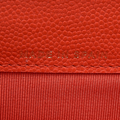 Chanel Caviar Quilted Flap Card Holder Red 7 of 9
