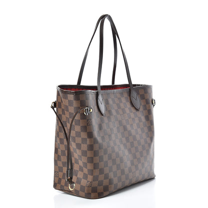 Louis Vuitton Damier Ebene Neverfull MM 3 of 19