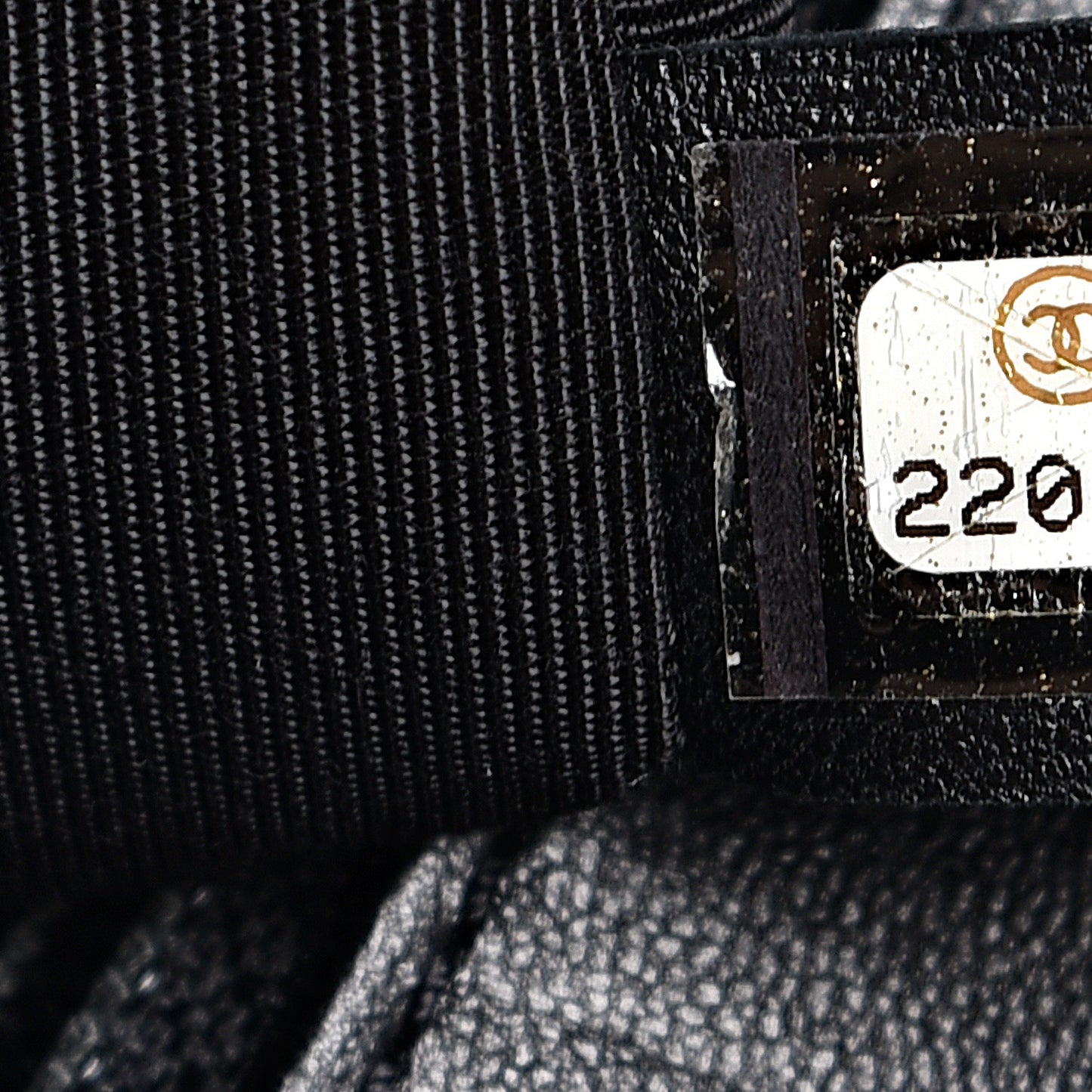 Lambskin Quilted Large Boy Flap Black