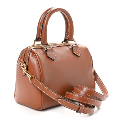Celine Smooth Calfskin Triomphe Small Boston Bag Tan 3 of 10