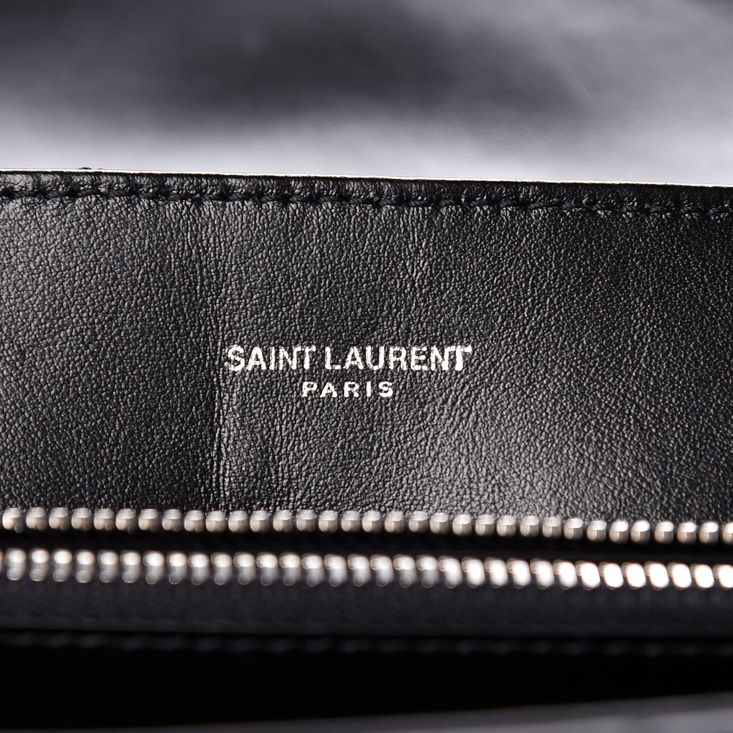 Saint Laurent Calfskin Y Quilted Monogram Medium Loulou Chain Satchel Black 6 of 10