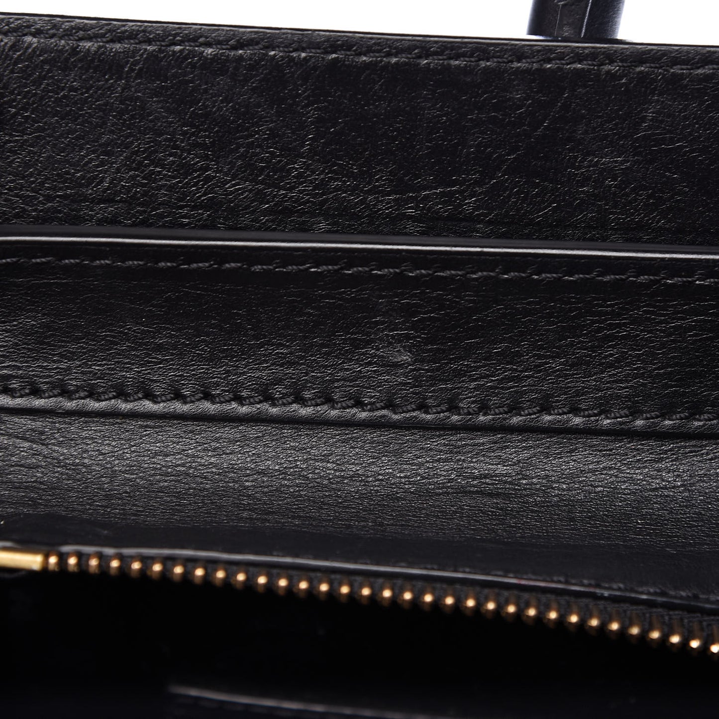 Smooth Calfskin Mini Luggage Black