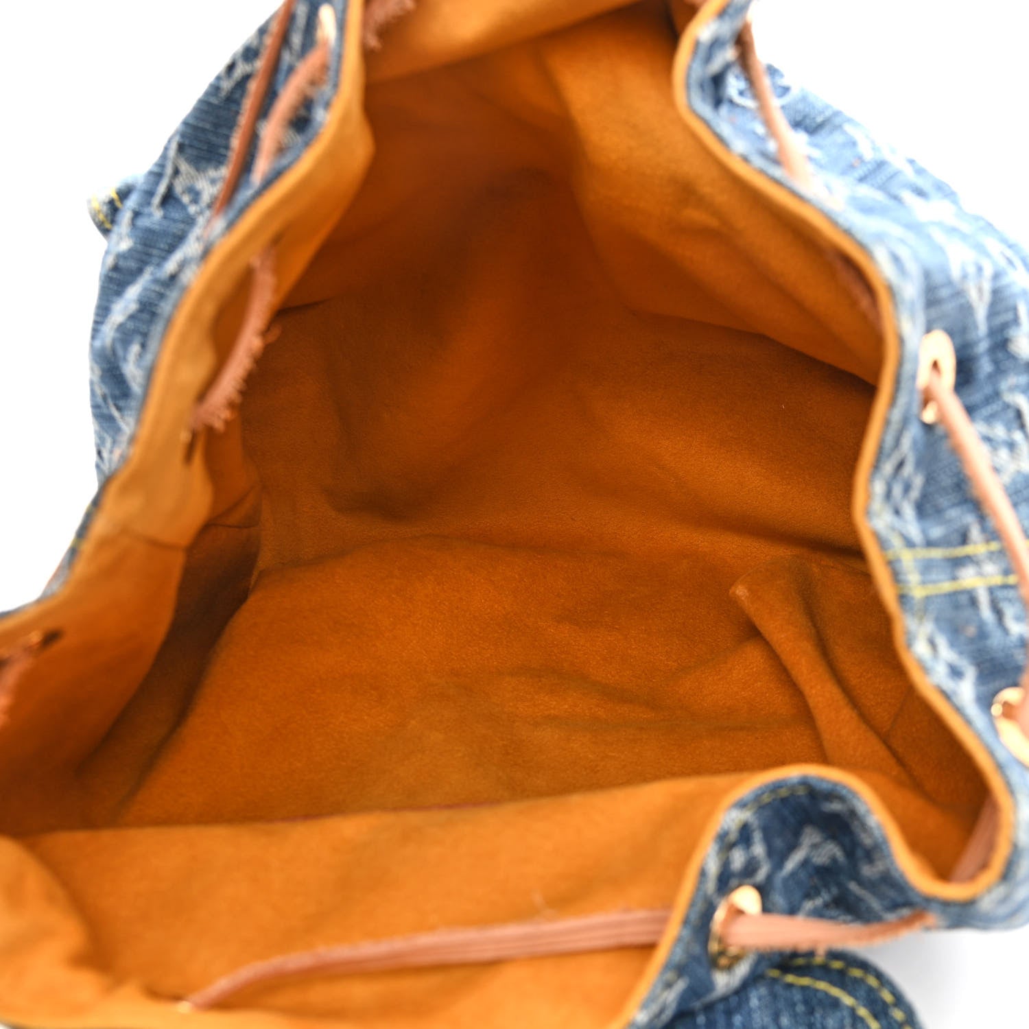 Louis Vuitton Denim Sac a Dos Backpack GM Blue 5 of 9