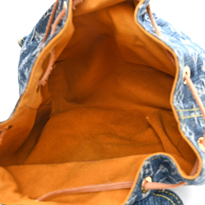 Louis Vuitton Denim Sac a Dos Backpack GM Blue 5 of 9