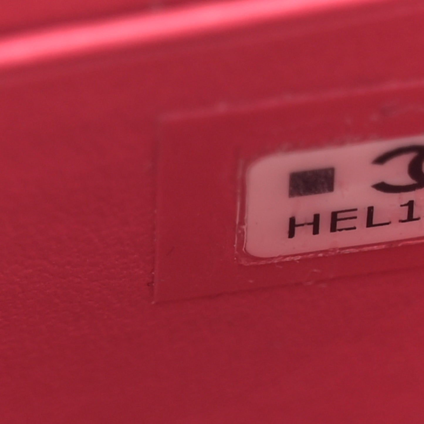 Lambskin Plexiglass Quilted Coco Love Clutch With Chain Black